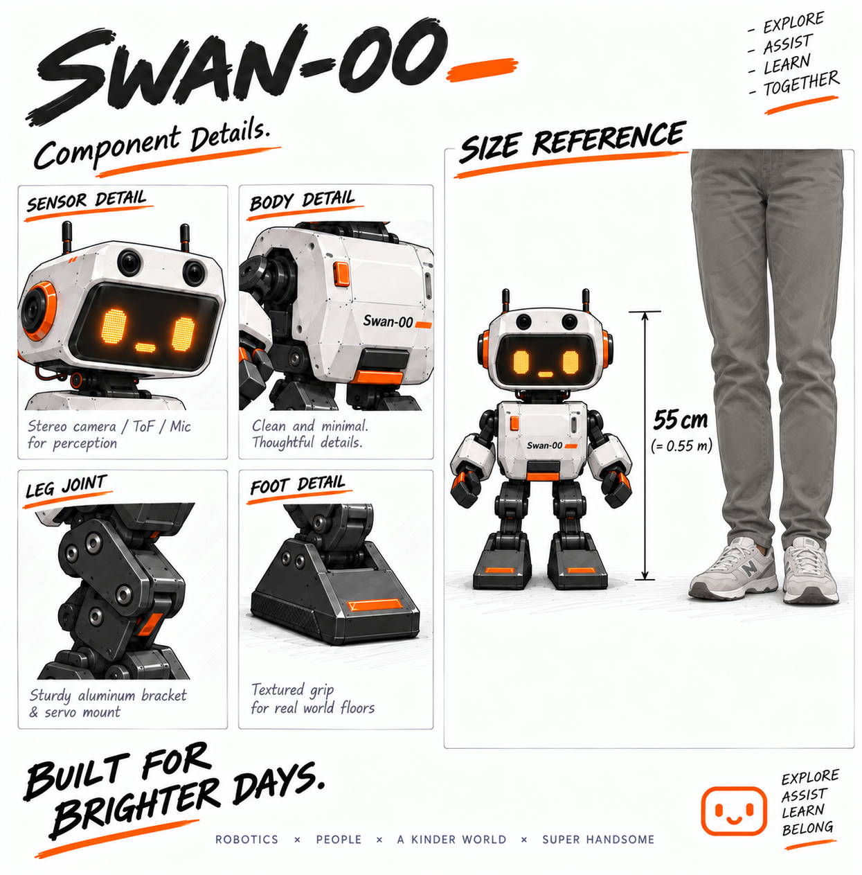 SWAN-00 details and scale